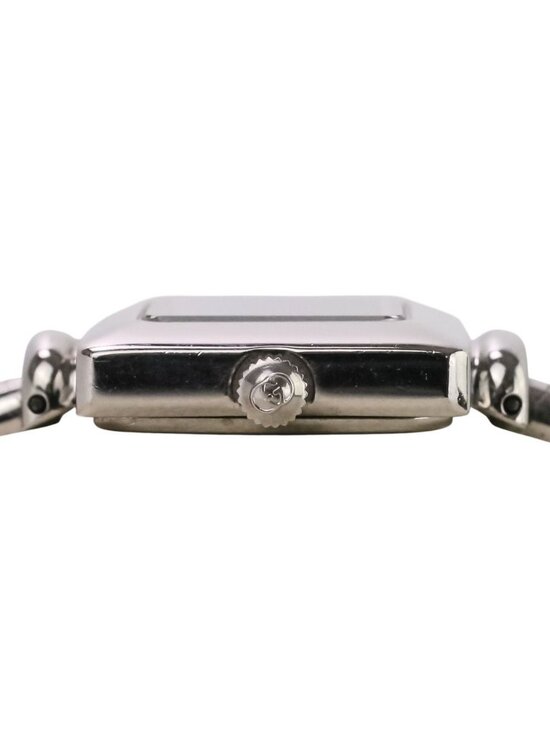 Gucci Square Quartz Watch Black Dial Silver main image 8